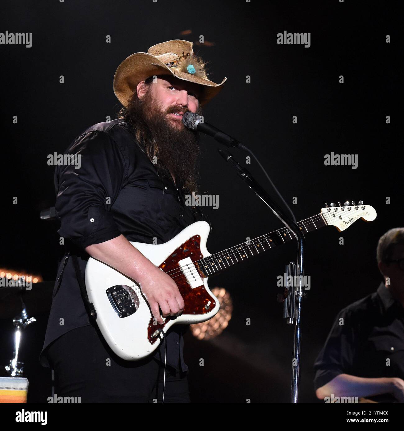 Chris Stapleton participe au concert de nuit CMA Music Fest au Nissan Stadium Banque D'Images