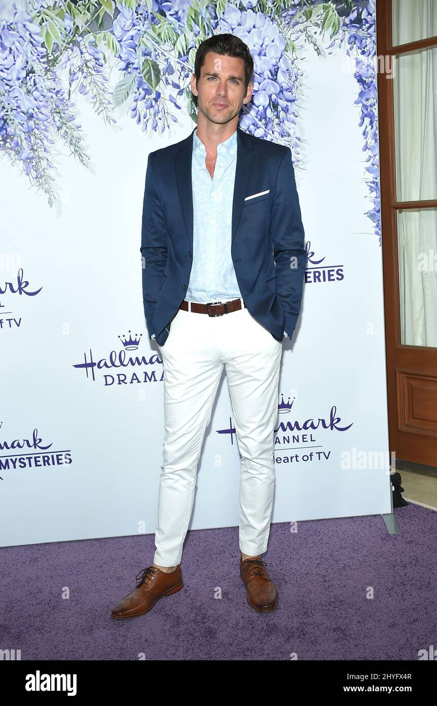 Kevin McGarry à l'événement d'été TCA de Hallmark Channel qui a eu lieu dans une résidence privée le 26 juillet 2018 à Beverly Hills, CA. Banque D'Images