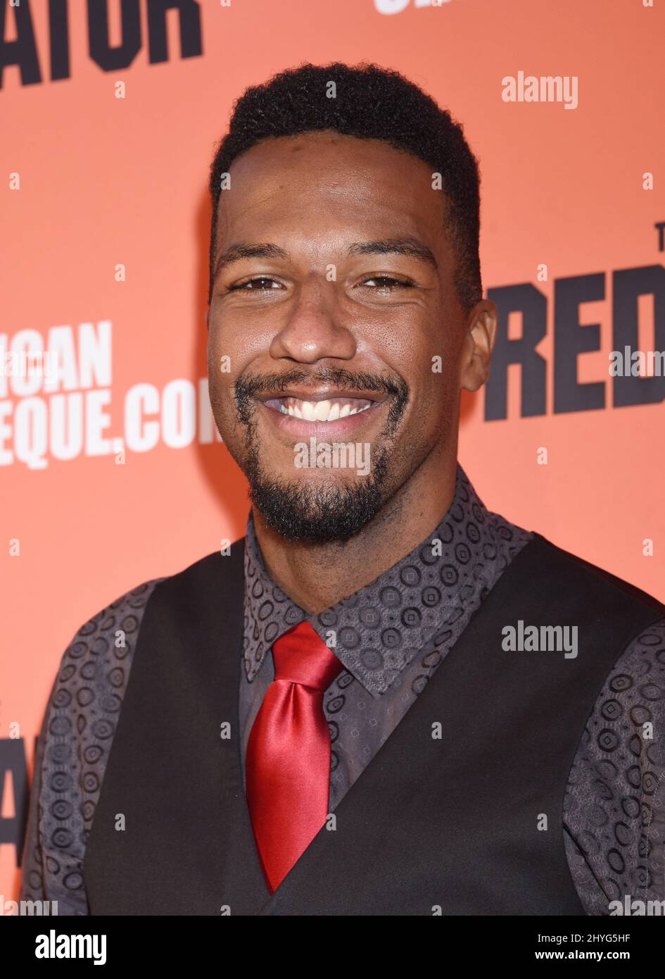 Brian A. Prince à l'événement spécial de projection 'The Predator' qui s'est tenu au Théâtre égyptien le 12 septembre 2018 à Hollywood, CA. Banque D'Images