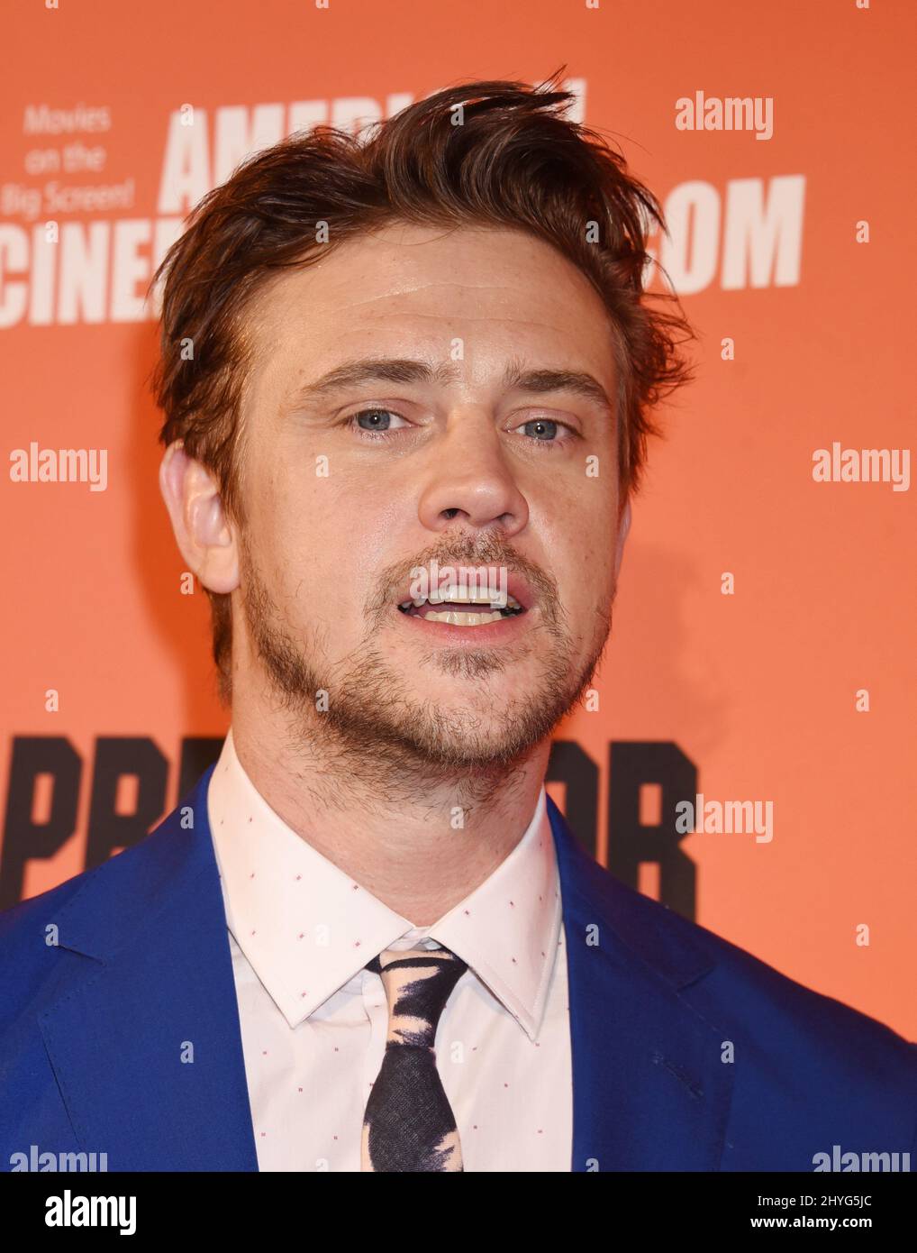 Boyd Holbrook à l'événement spécial de projection « The Predator » qui a eu lieu au théâtre égyptien le 12 septembre 2018 à Hollywood, en Californie. Banque D'Images