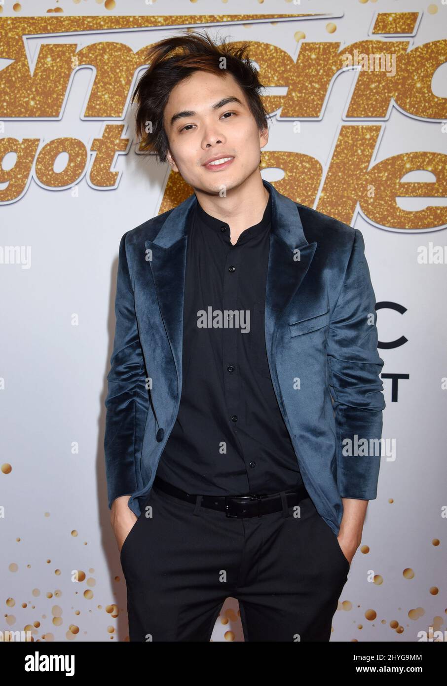 Shin Lim au 2018 final « America's Got Talent » - nuit 1 au Dolby Theatre le 18 septembre 2018 à Hollywood, CA. Banque D'Images