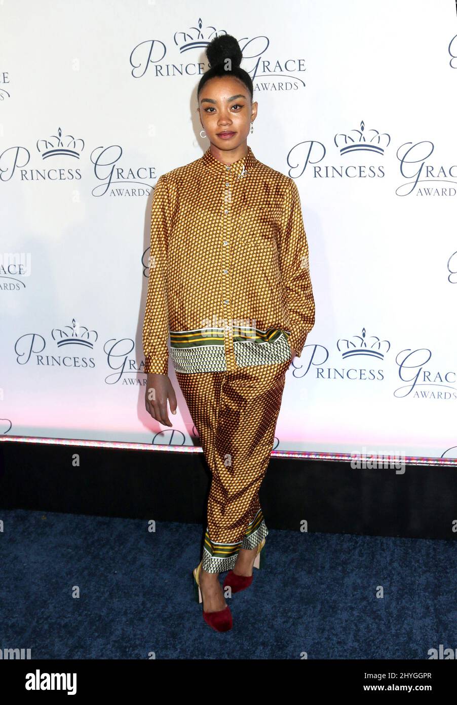 Marcella Lewis assiste aux Princess Grace Awards à New York Banque D'Images