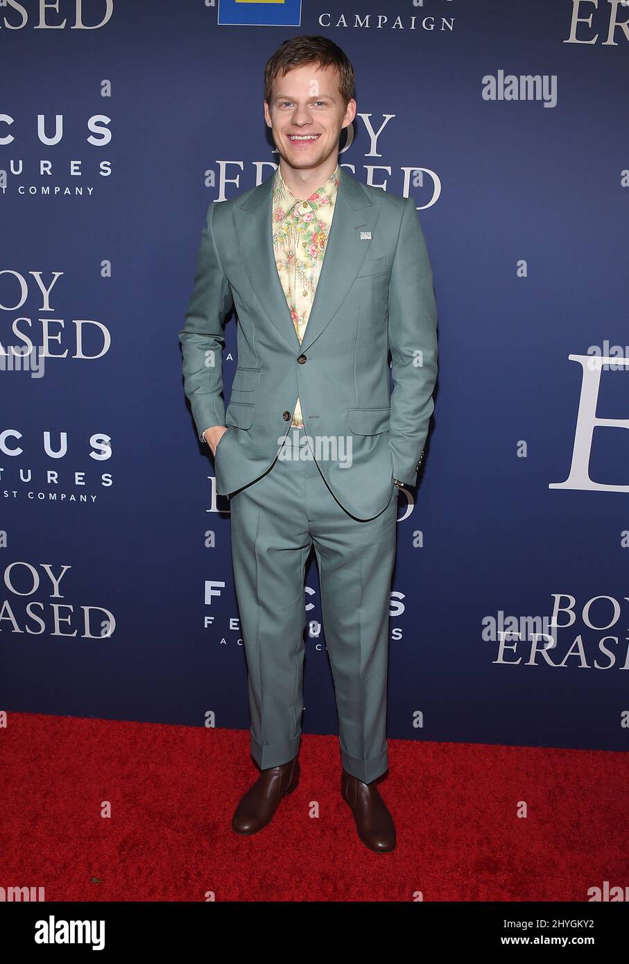 Lucas Hedges à la projection spéciale de 'Boy Erased' à Los Angeles tenue au Directors Guild Theatre le 29 octobre 2018 à Los Angeles, États-Unis. Banque D'Images