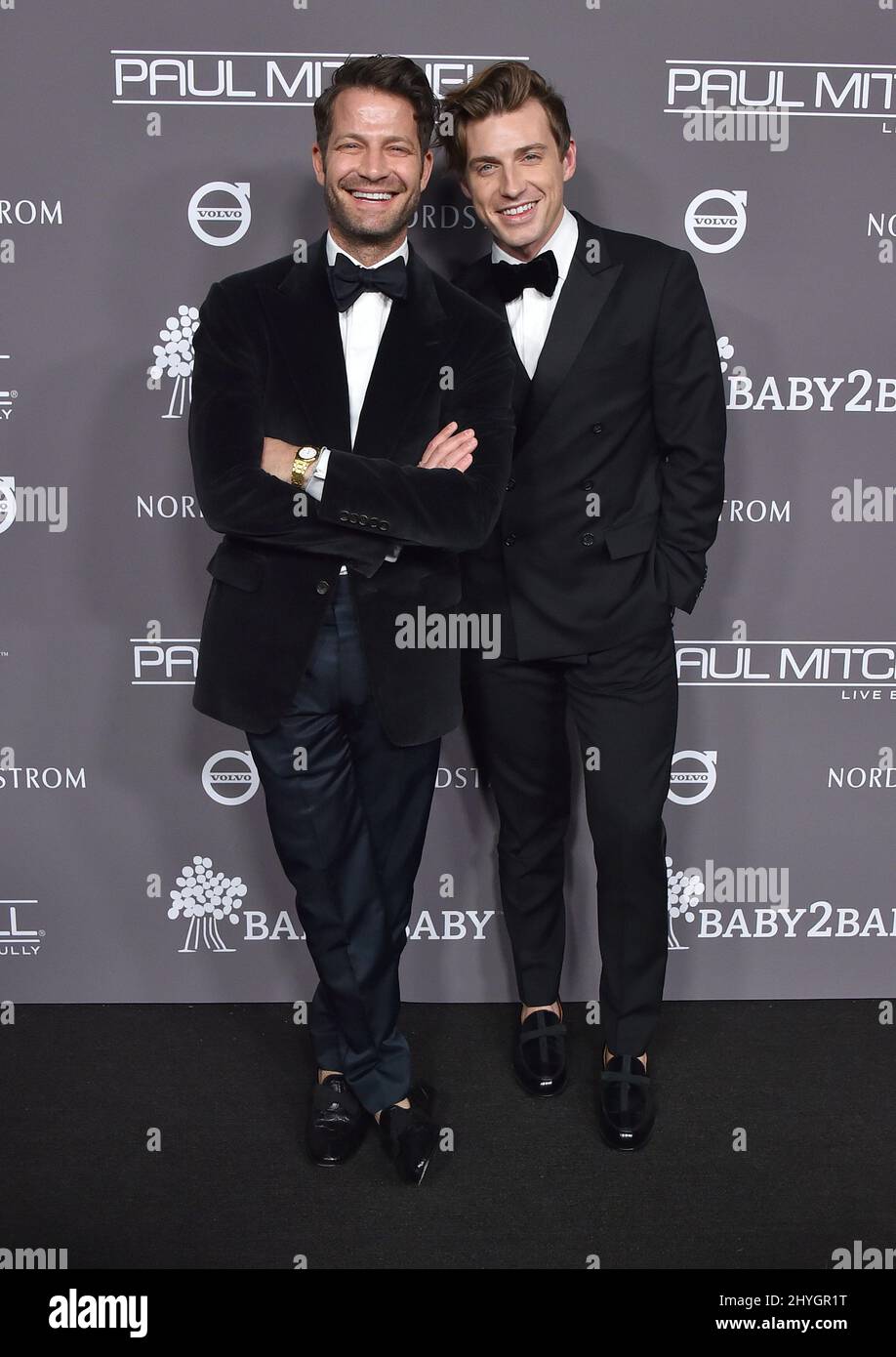 Nate Berkus et Jeremiah Brant lors du Gala 2018 Baby2Baby présenté par Paul Mitchell et tenu à 3Labs le 10 novembre 2018 à Culver City, CA. Banque D'Images