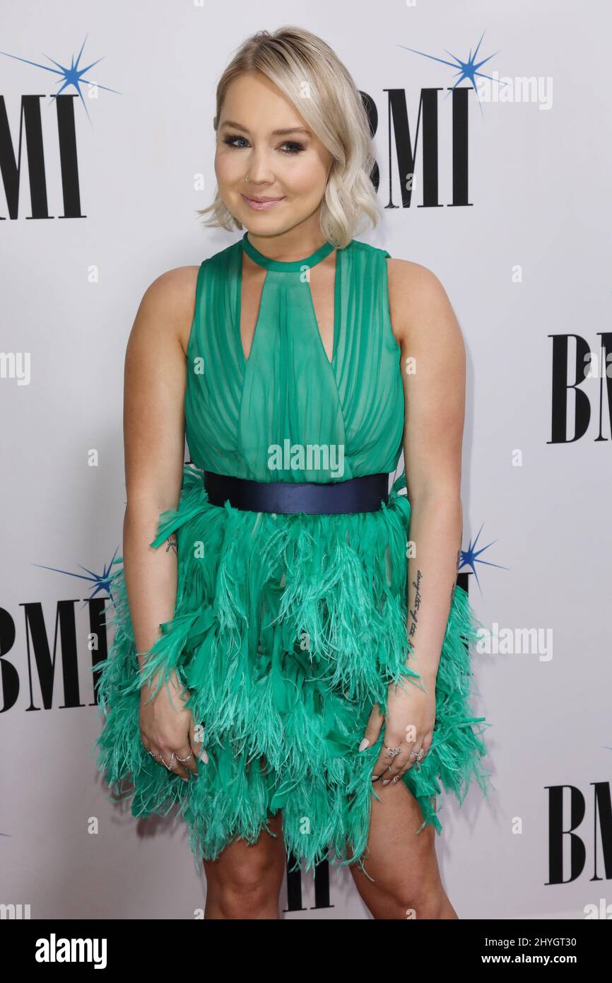 RaeLynn aux BMI Country Awards 2018 qui se sont tenus au siège de BMI le 13 novembre 2018 à Nashville, TN. Banque D'Images