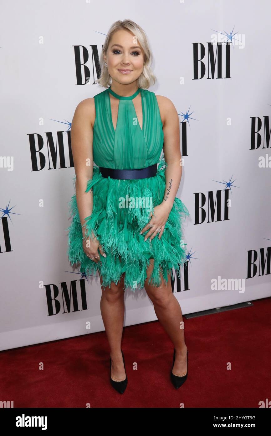 RaeLynn aux BMI Country Awards 2018 qui se sont tenus au siège de BMI le 13 novembre 2018 à Nashville, TN. Banque D'Images