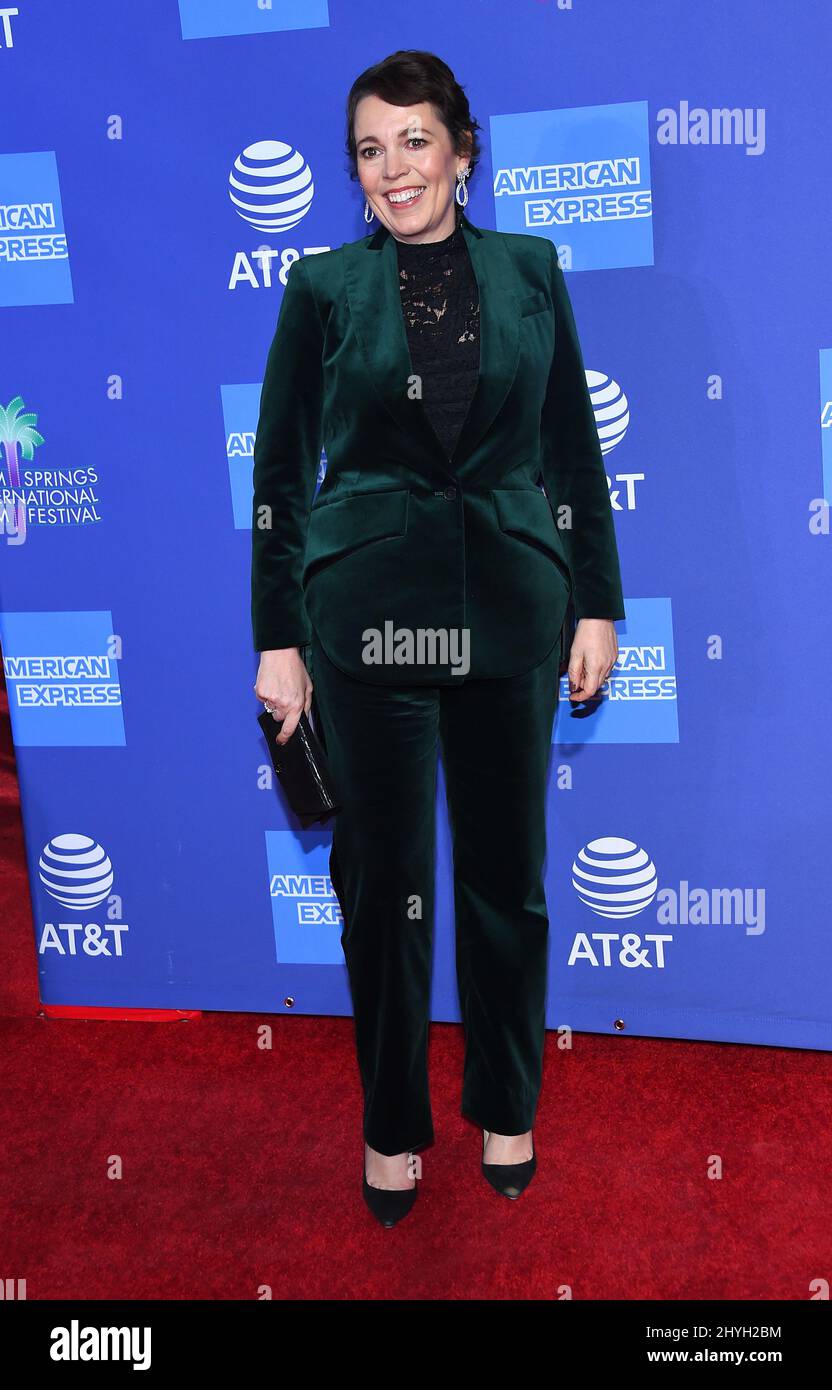 Olivia Colman au gala annuel 30th des prix du film du Festival international du film de Palm Springs Banque D'Images