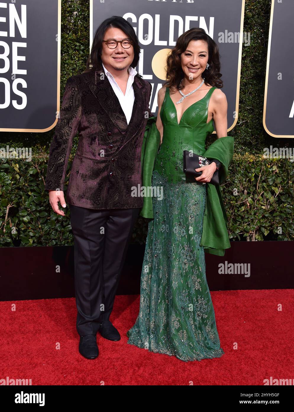 Michelle Yeoh assiste aux Golden Globe Awards 76th qui se sont tenus à l'hôtel Beverly Hilton le 6 janvier 2019 à Beverly Hills, CA. Banque D'Images