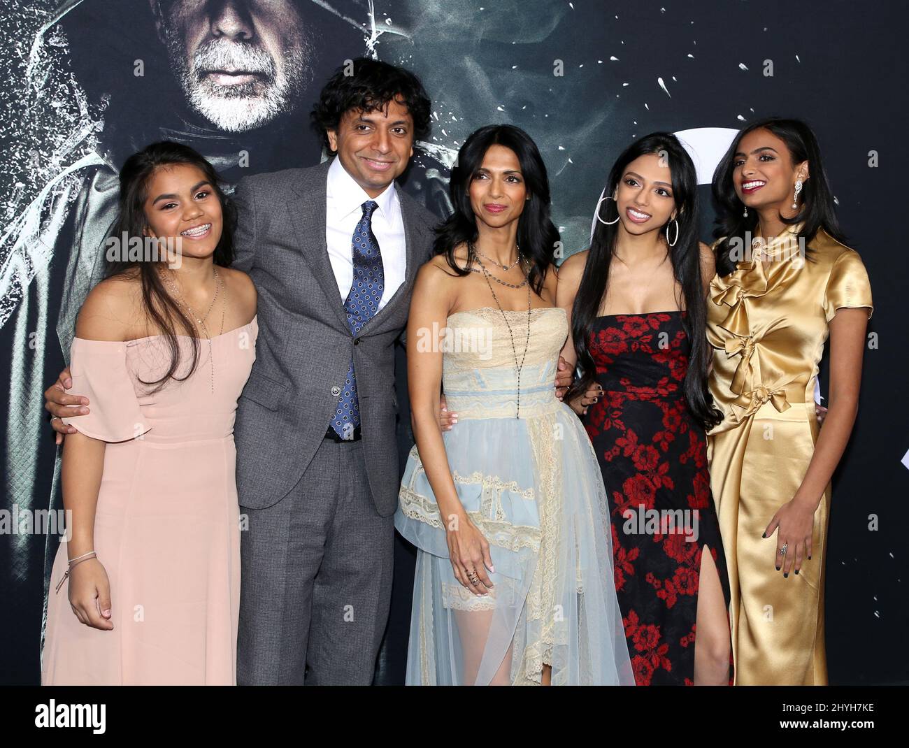 Saleka shyamalan and m night shyamalan Banque de photographies et d