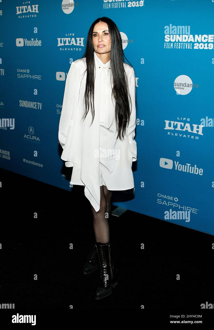 Demi Moore à la première de « Corporate Animals » lors du Sundance film Festival 2019 Banque D'Images