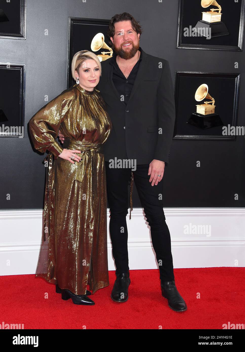 Zach Williams lors des Grammy Awards 61st qui ont eu lieu au Staples Center le 10 février 2019 à Los Angeles, en Californie. Banque D'Images