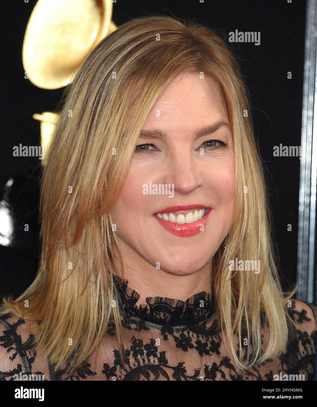 Diana Krall aux Grammy Awards 61st qui se tiennent au Staples Center le 10 février 2019 à Los Angeles, en Californie. Banque D'Images