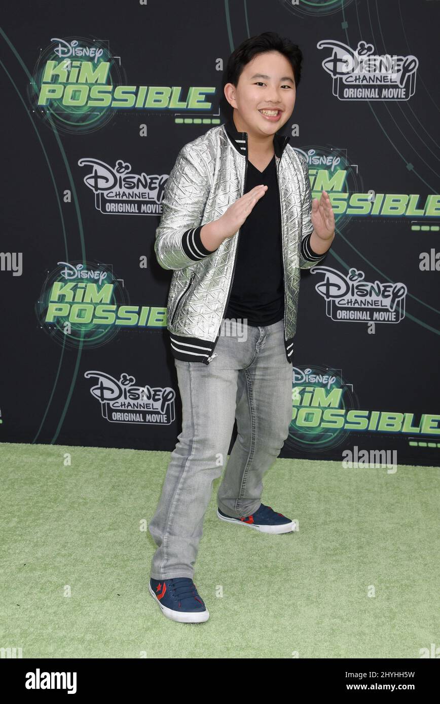 Albert Tsai à la première « Kim possible » de Disney Channel tenue à la Television Academy Banque D'Images