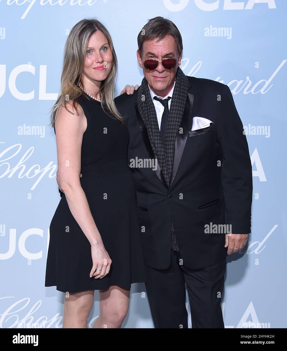 Christine traversin et Robert Davi participant au gala Hollywood for Science à Los Angeles, en Californie Banque D'Images
