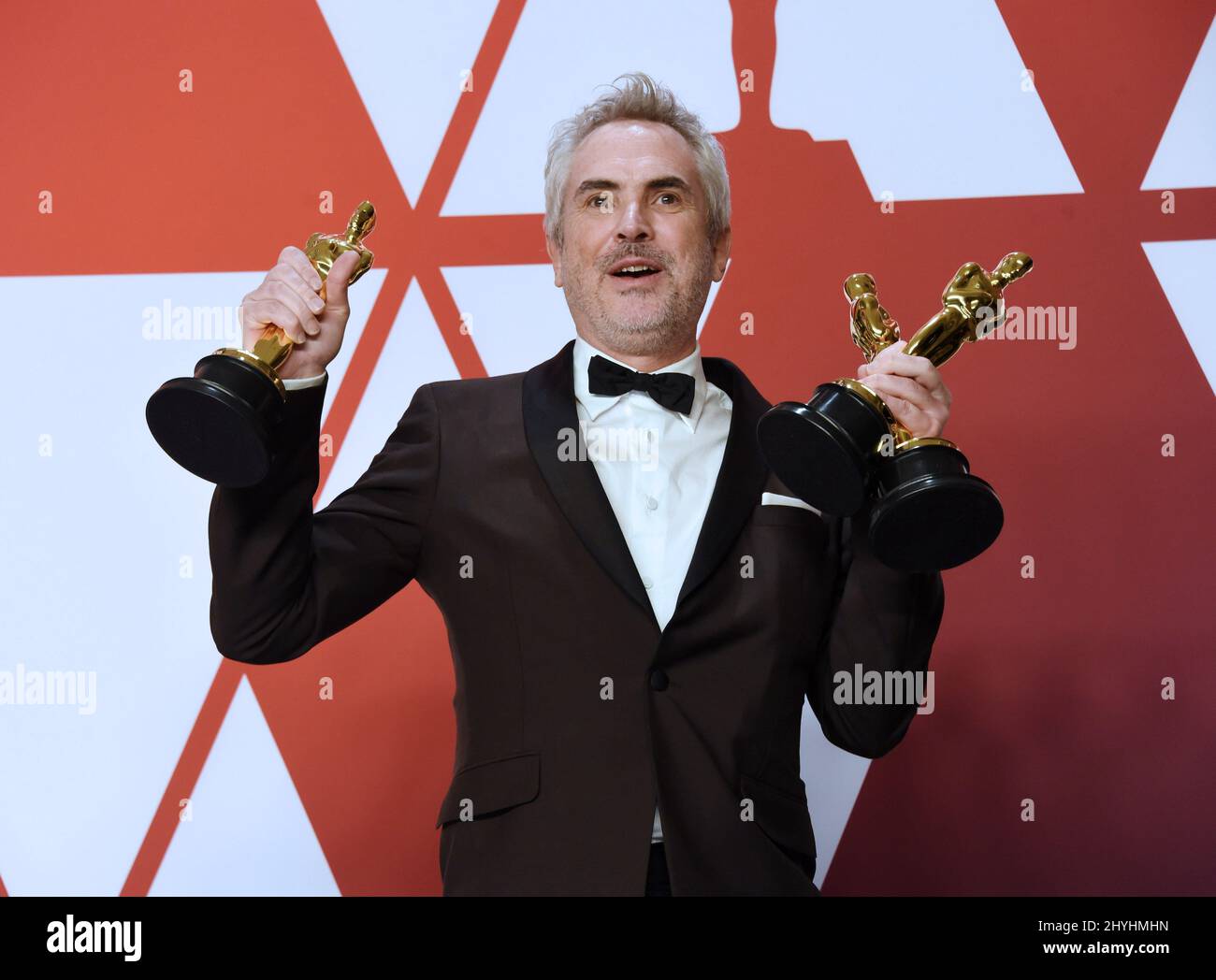 Alfonso Cuaron au 'Prix annuel de l'Académie 91st' - salle de presse tenue au Dolby Theatre le 24 février 2019 à Hollywood, ca. Banque D'Images