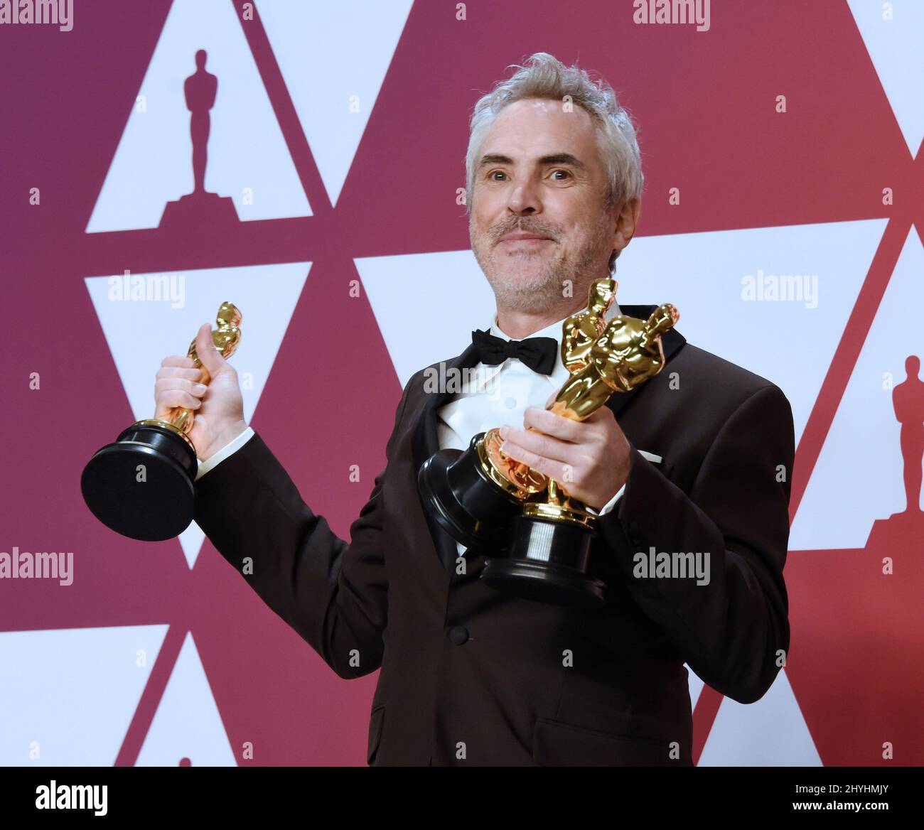 Alfonso Cuaron au 'Prix annuel de l'Académie 91st' - salle de presse tenue au Dolby Theatre le 24 février 2019 à Hollywood, ca. Banque D'Images