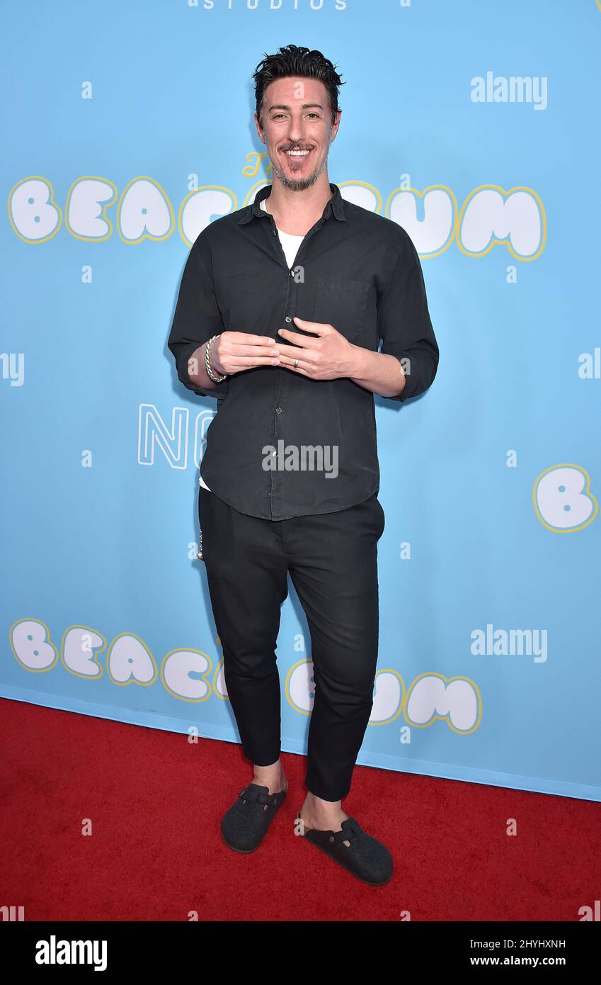 Eric Balfour participant à la première du Beach Bum à Los Angeles, Californie Banque D'Images