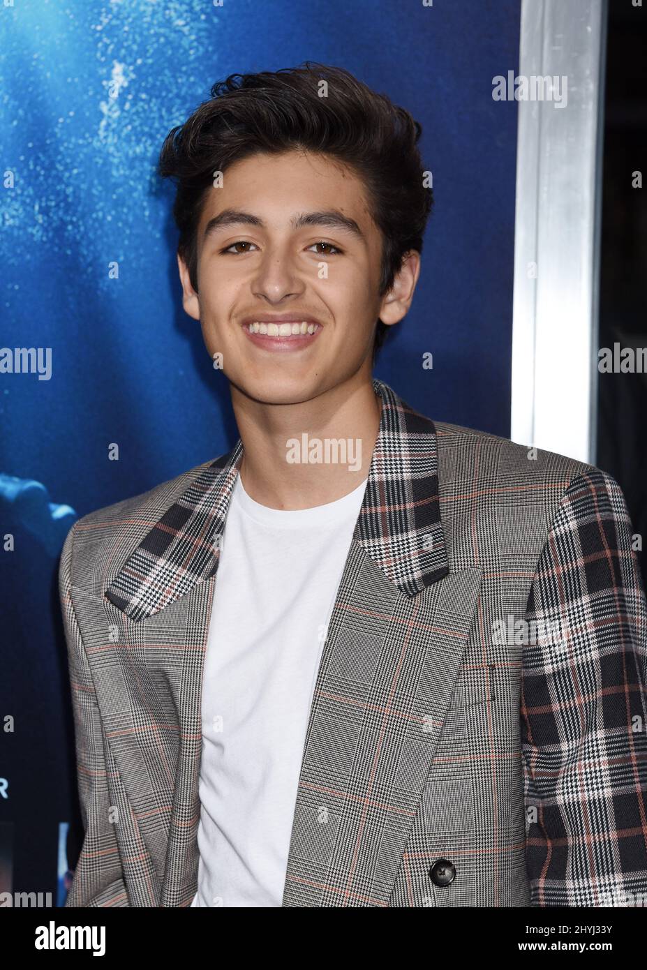 Marcel Ruiz participant à la première percée de Los Angeles qui s'est ...