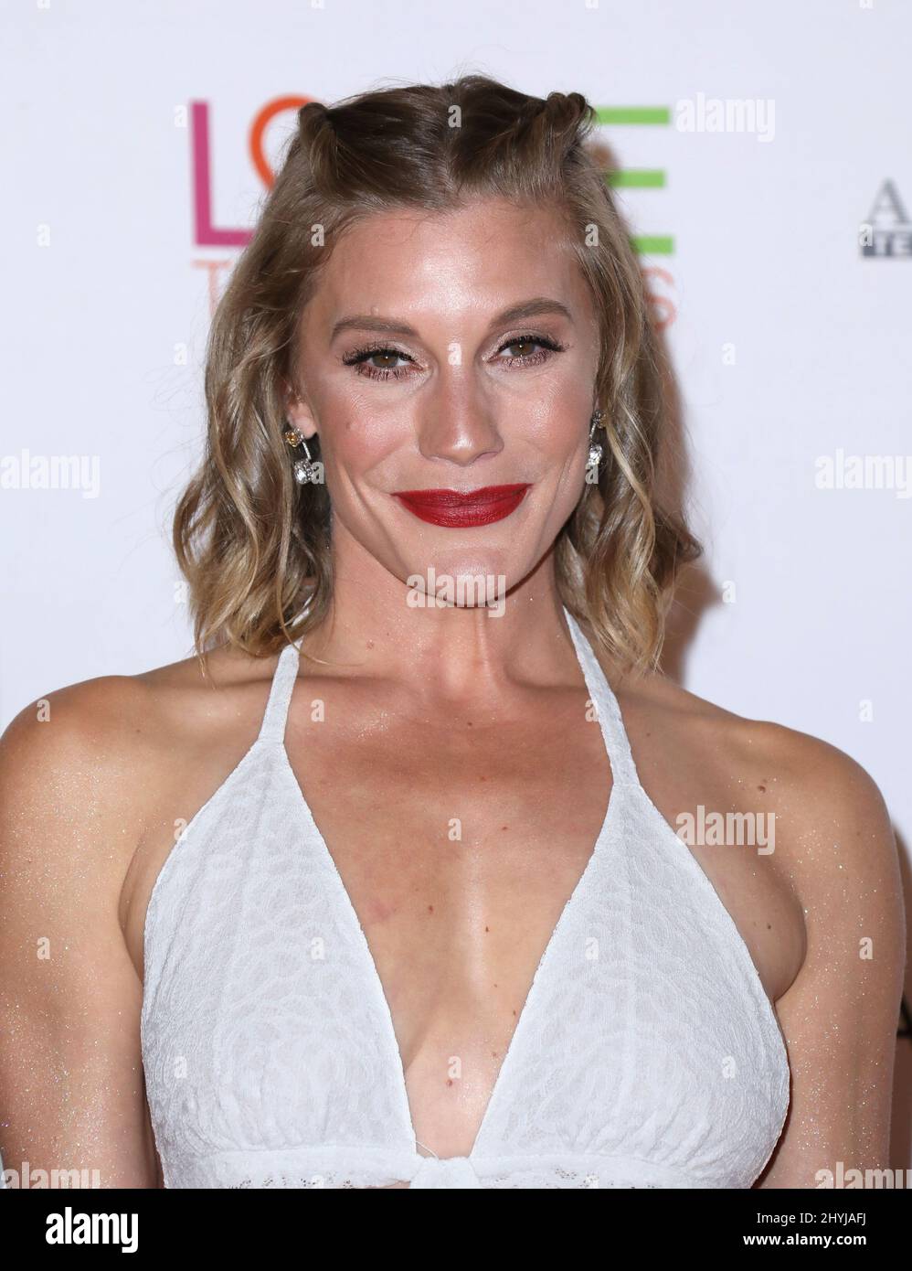 Katee Sackhoff au Gala annuel de course à l'effacement de la MS 26th qui s'est tenu à l'hôtel Beverly Hilton Banque D'Images