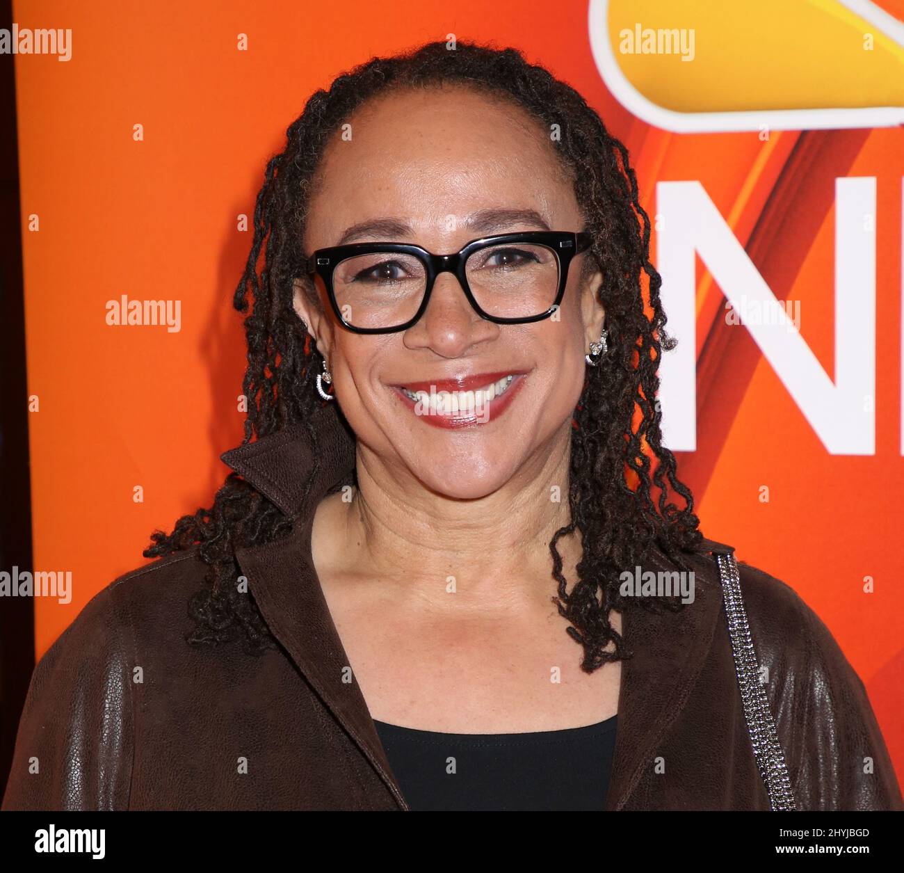 S. Epatha Merkerson assistant à NBCUniversal UpFront à New York Banque D'Images