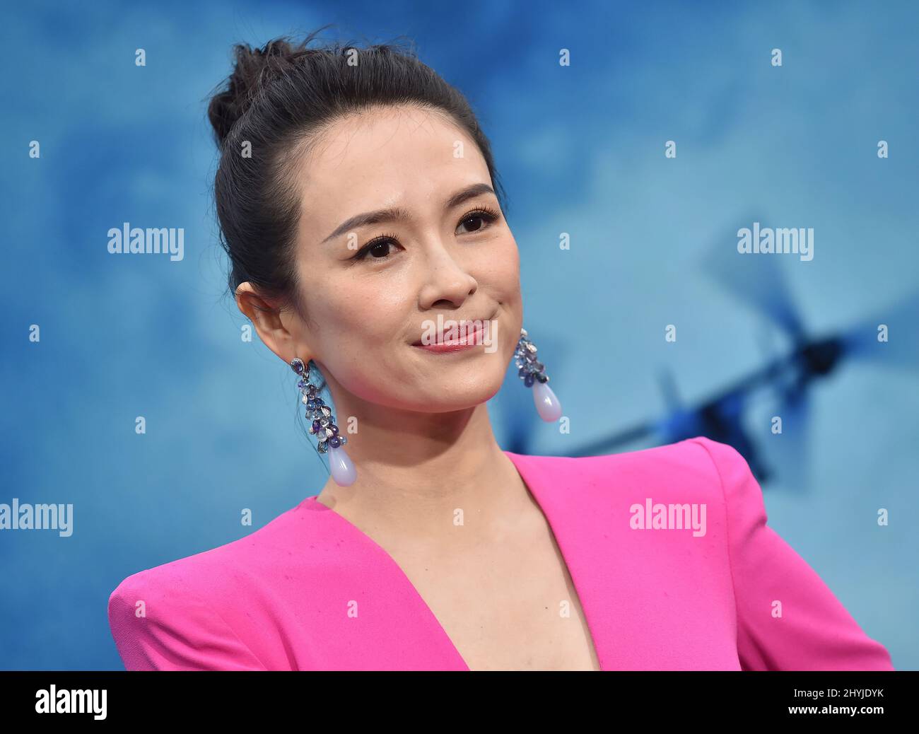 Zhang Ziyi arrivant à la « Godzilla: Roi des Monstres » Banque D'Images