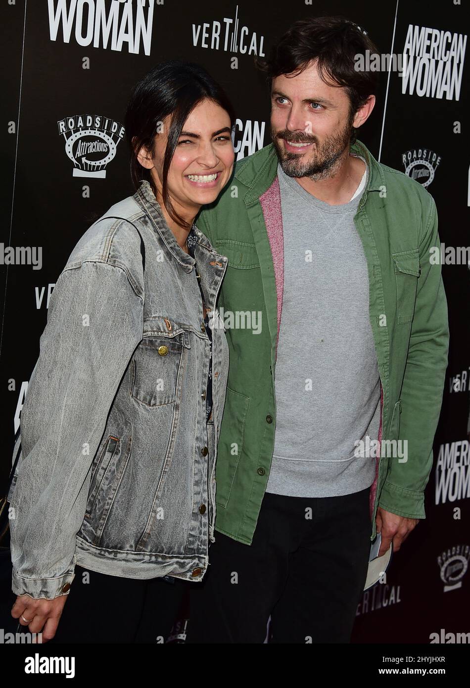 Floriana Lima et Casey Affleck à la première 'American Woman' de Los Angeles qui s'est tenue à