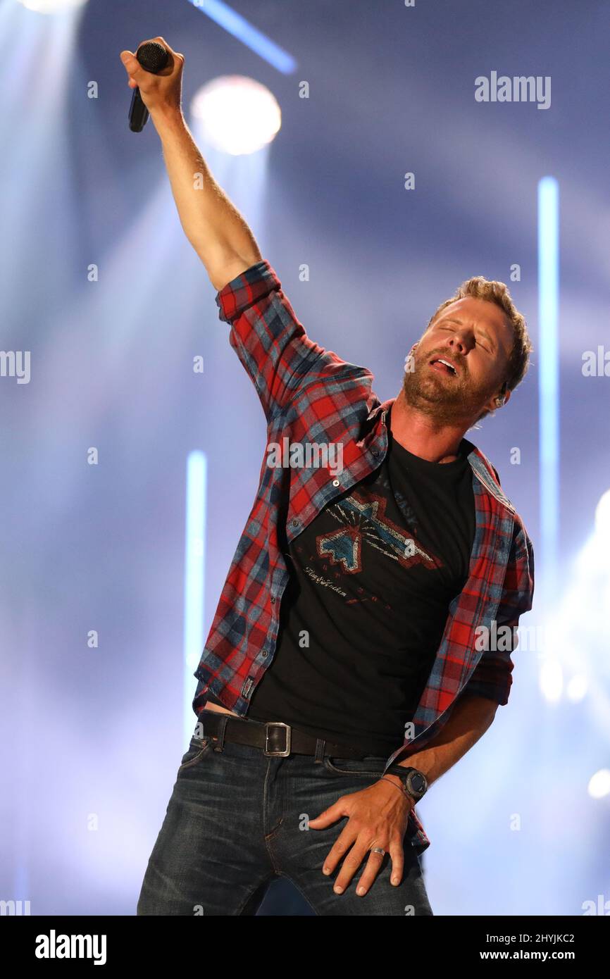 Dierks Bentley pendant le CMA Music Festival 2019 Banque D'Images