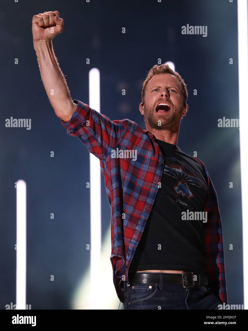 Dierks Bentley pendant le CMA Music Festival 2019 Banque D'Images
