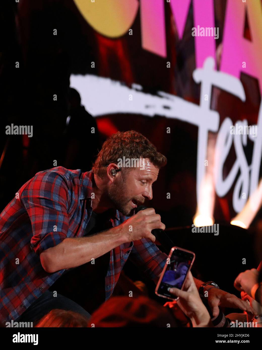 Dierks Bentley pendant le CMA Music Festival 2019 Banque D'Images