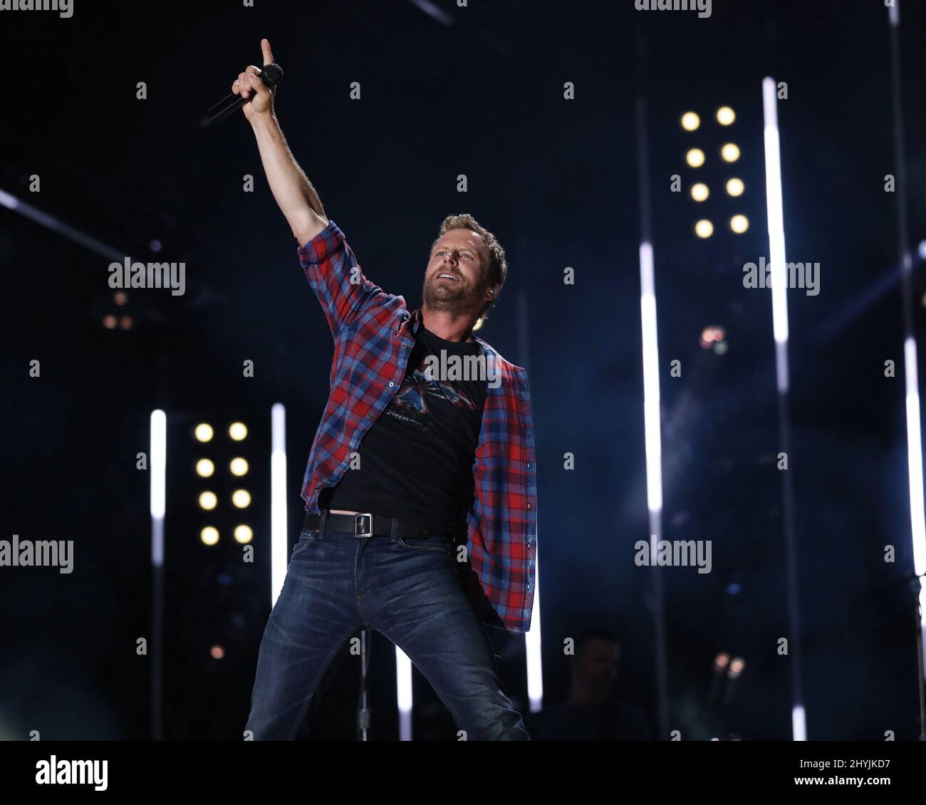 Dierks Bentley pendant le CMA Music Festival 2019 Banque D'Images