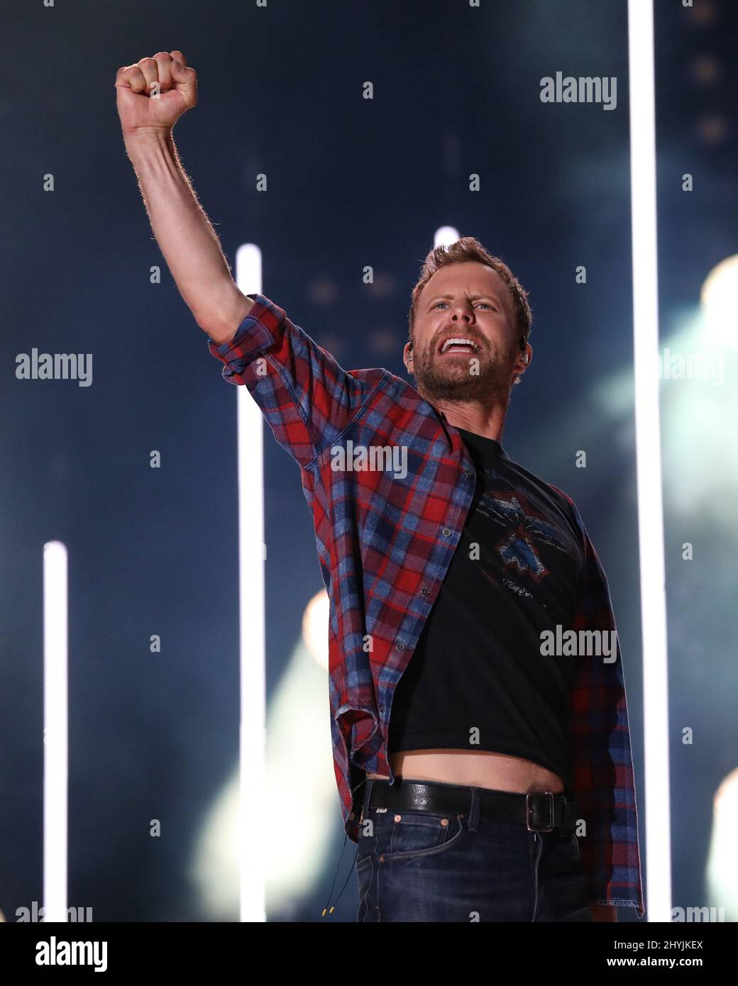 Dierks Bentley pendant le CMA Music Festival 2019 Banque D'Images