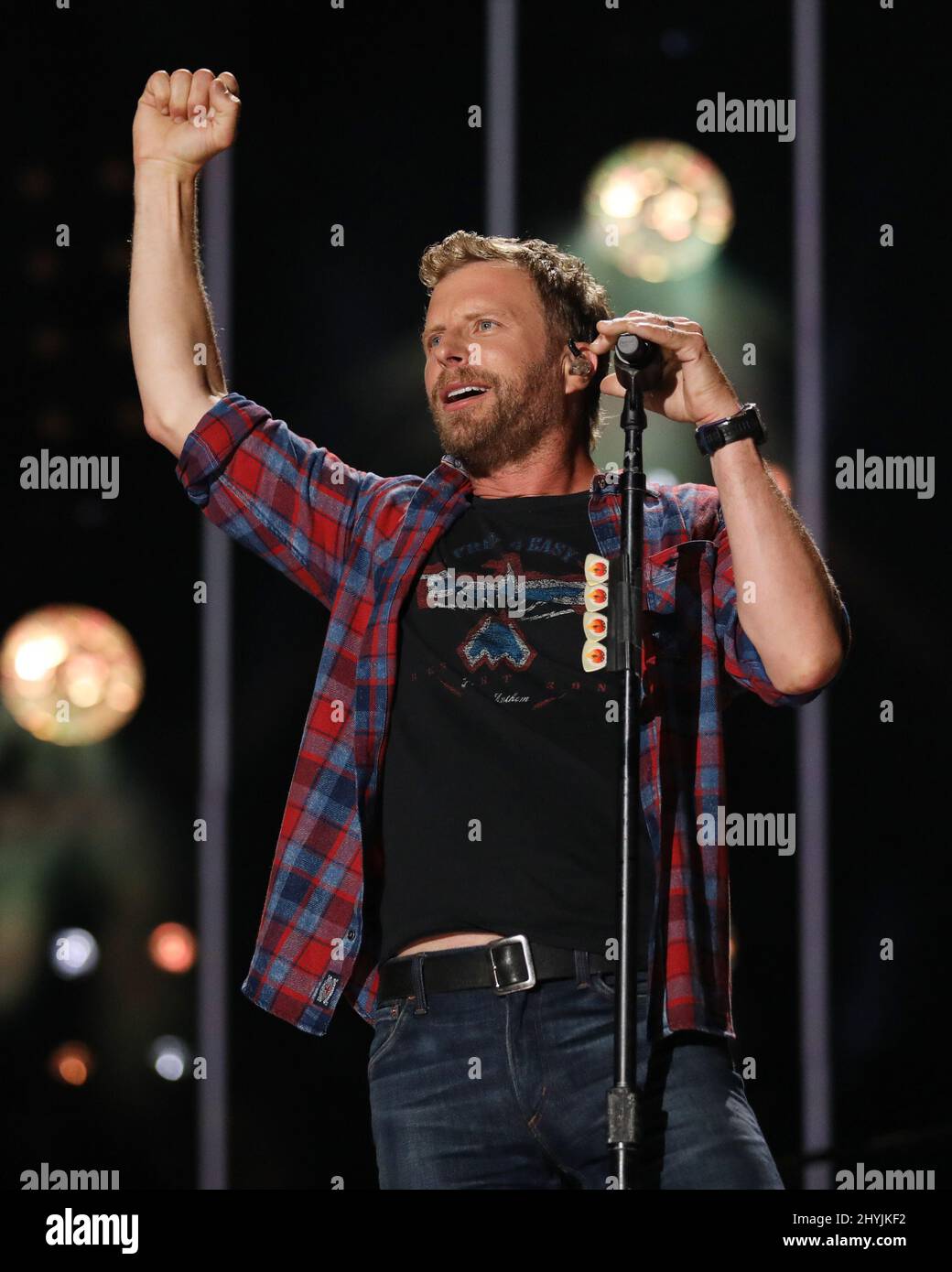 Dierks Bentley pendant le CMA Music Festival 2019 Banque D'Images