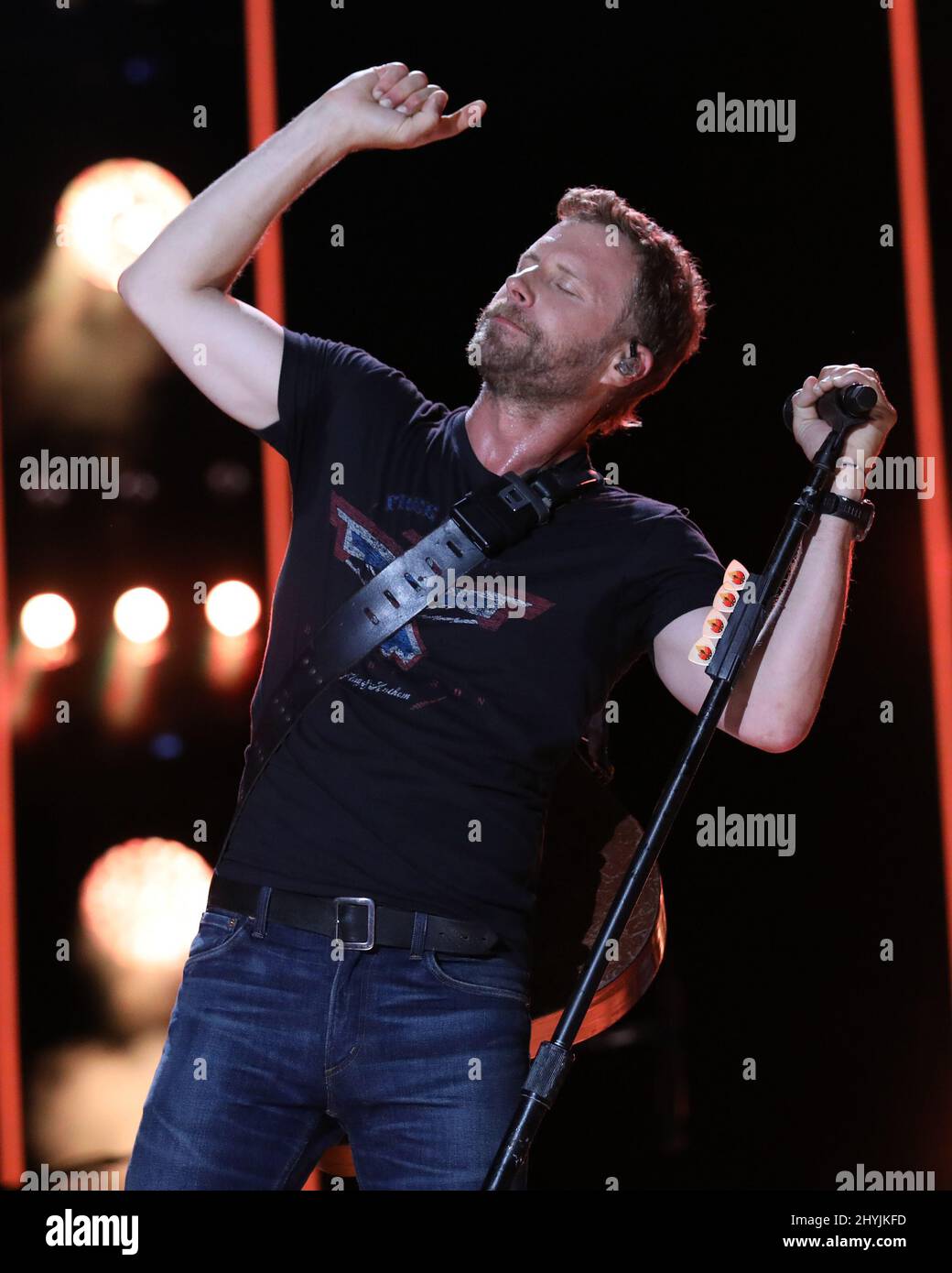 Dierks Bentley pendant le CMA Music Festival 2019 Banque D'Images