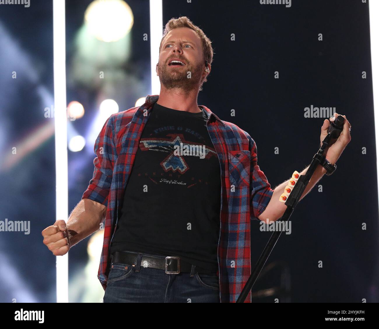 Dierks Bentley pendant le CMA Music Festival 2019 Banque D'Images