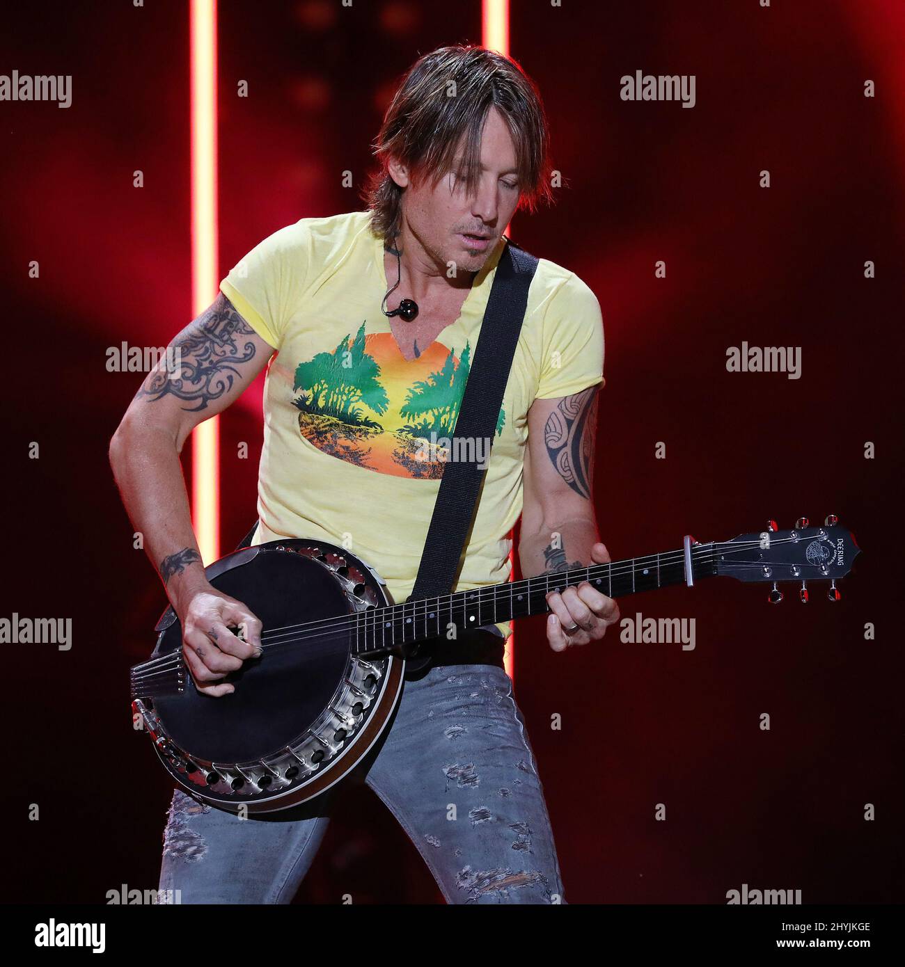 Keith Urban pendant le CMA Music Festival 2019 Banque D'Images