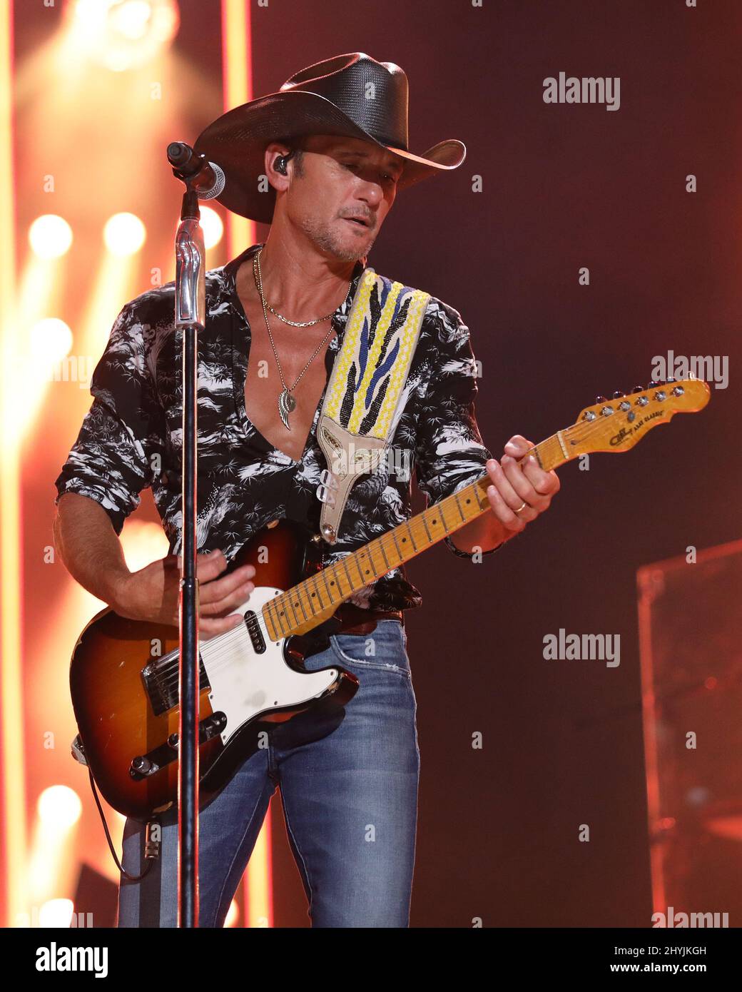 Tim McGraw pendant le CMA Music Festival 2019 Banque D'Images
