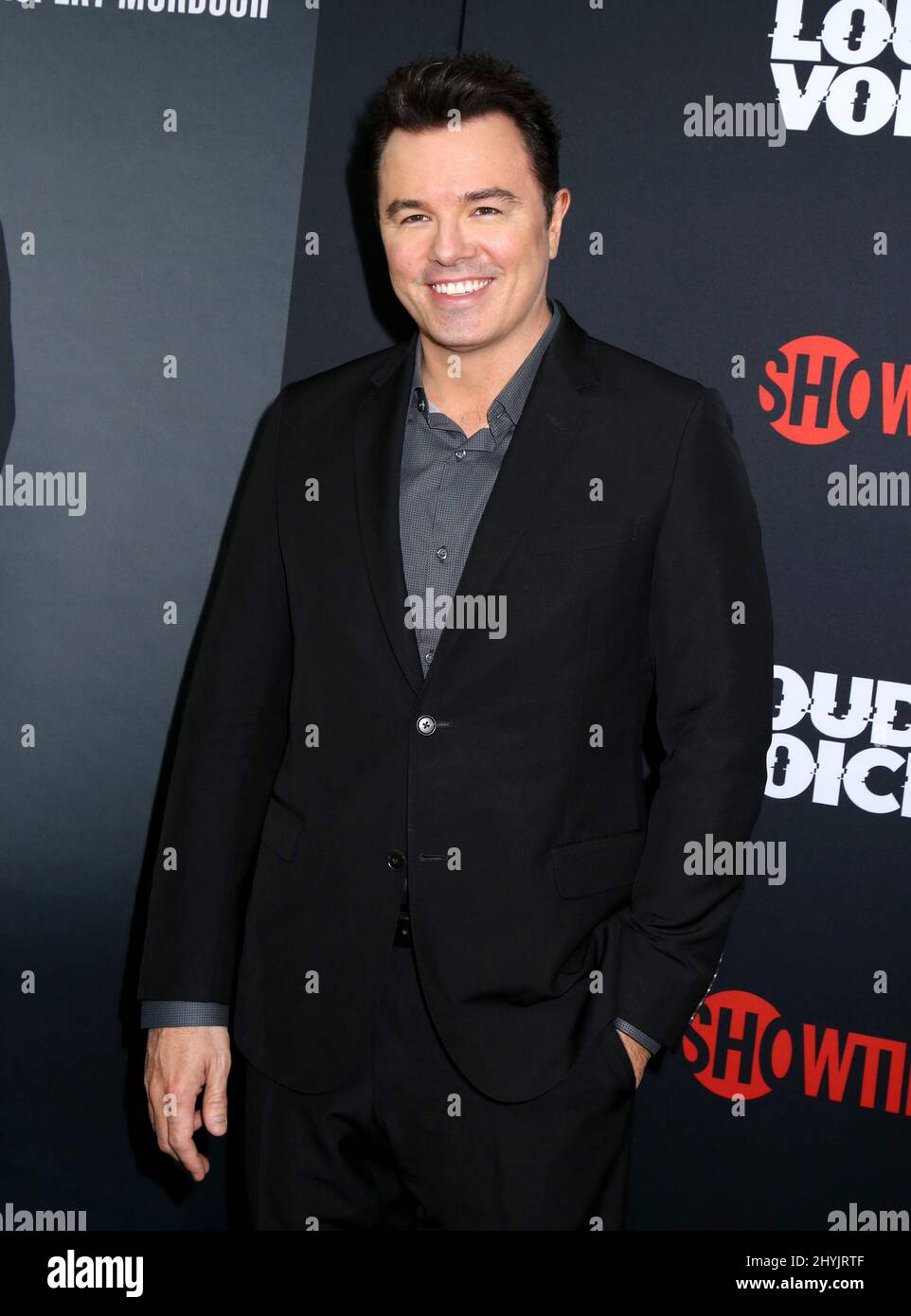 Seth MacFarlane assistera à la première « la voix la plus forte » qui s'est tenue au Paris Theatre le 24 juin 2019 à New York, NY Banque D'Images
