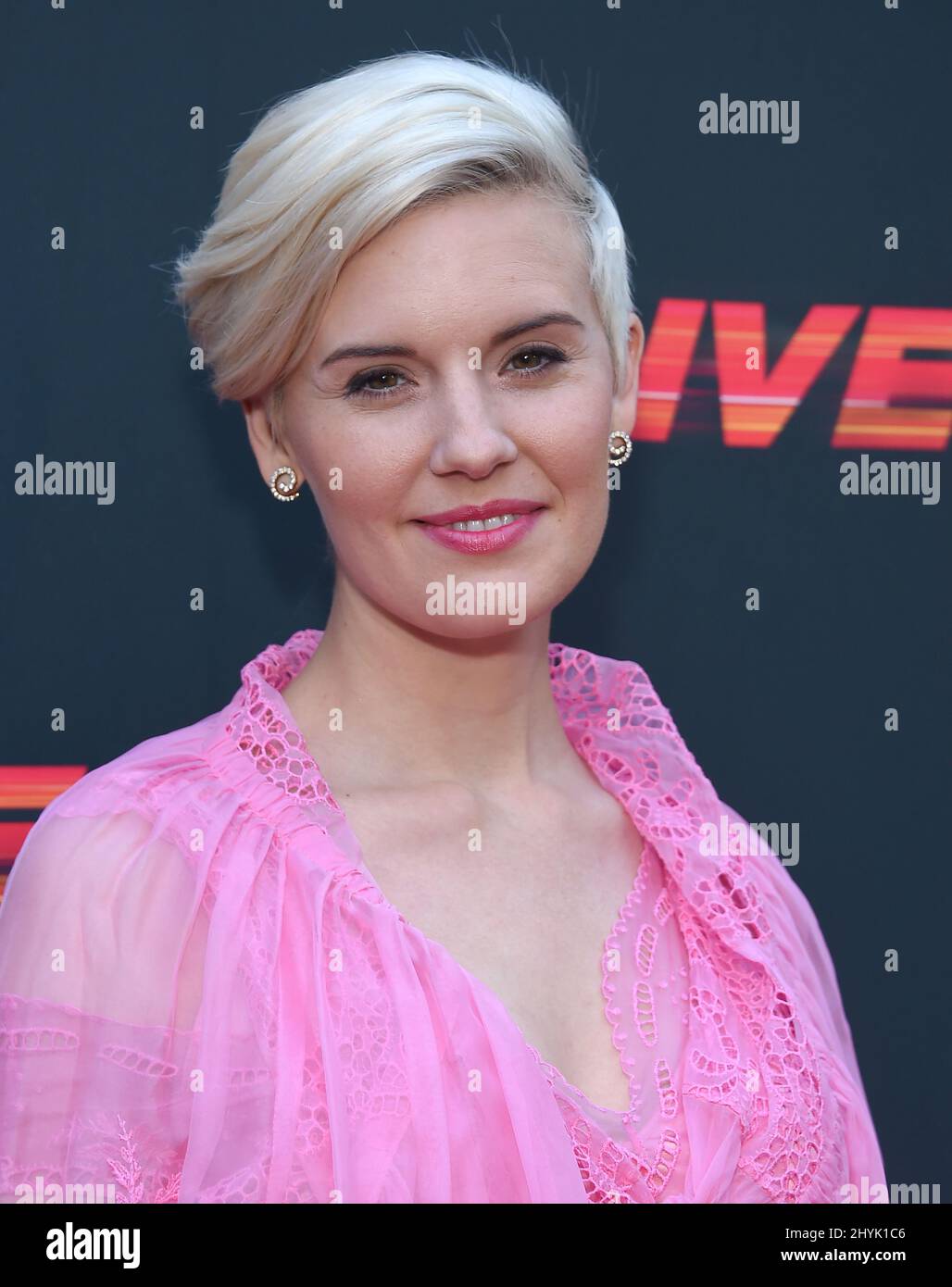 Maggie Grace assiste à la première de Driven, à Los Angeles, Californie Banque D'Images