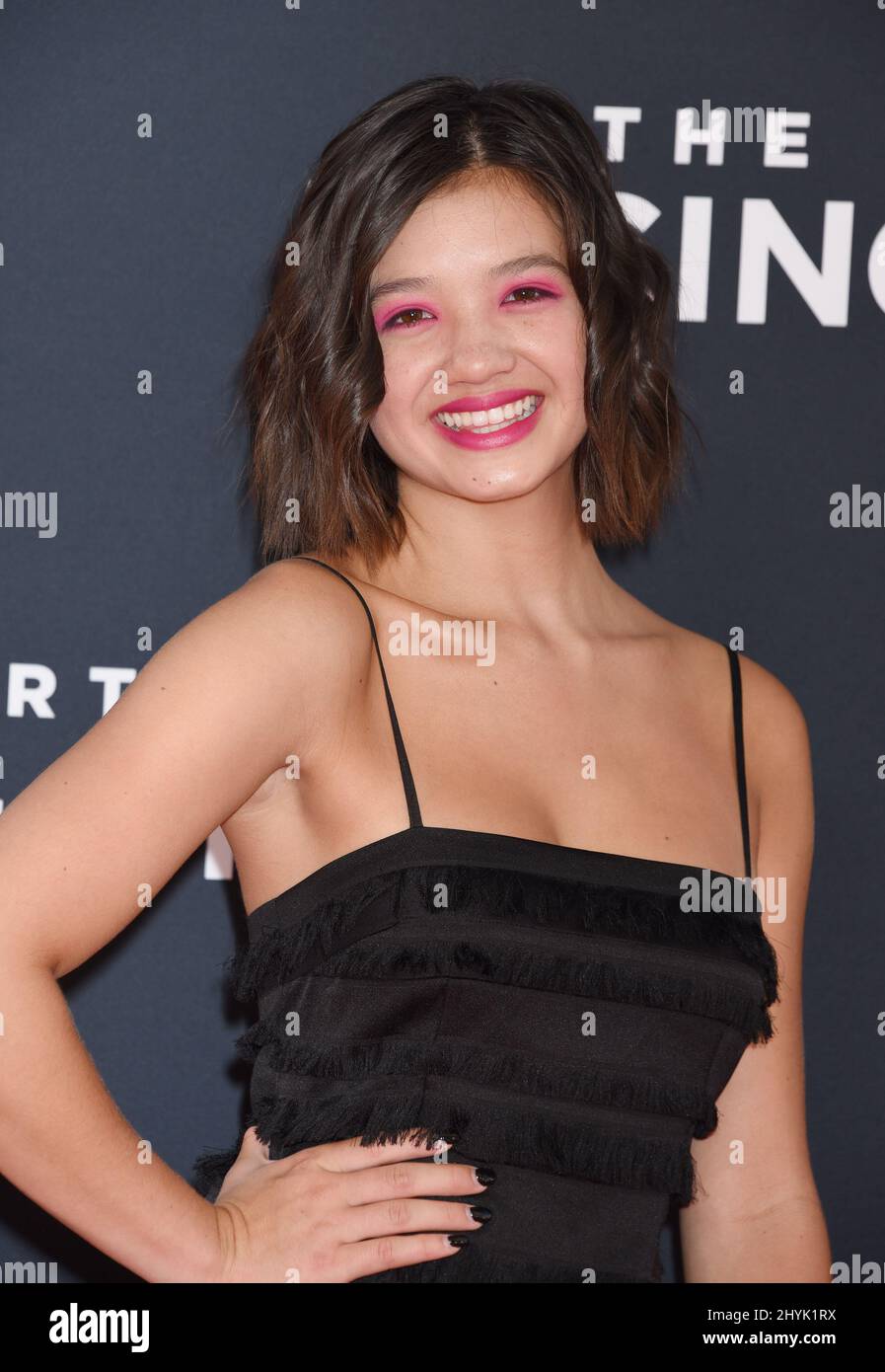 Peyton Elizabeth Lee à la première mondiale « The Art of Racing in the Rain » qui s'est tenue au théâtre El Capitan le 1 août 2019 à Hollywood, en Californie. Banque D'Images