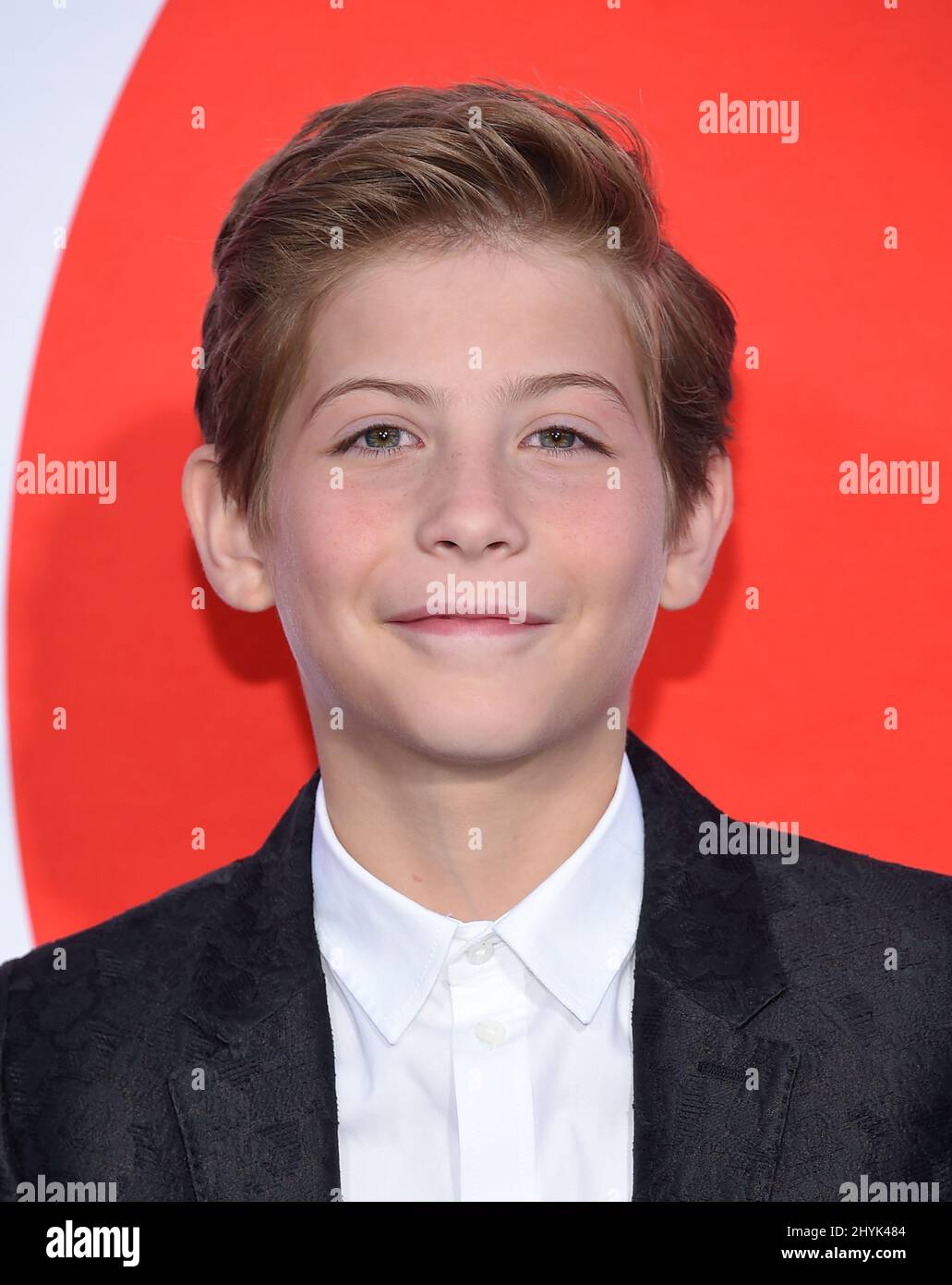 Jacob Tremblay à la première de 'Good Boy' à Los Angeles, au Regency Village Theatre Banque D'Images