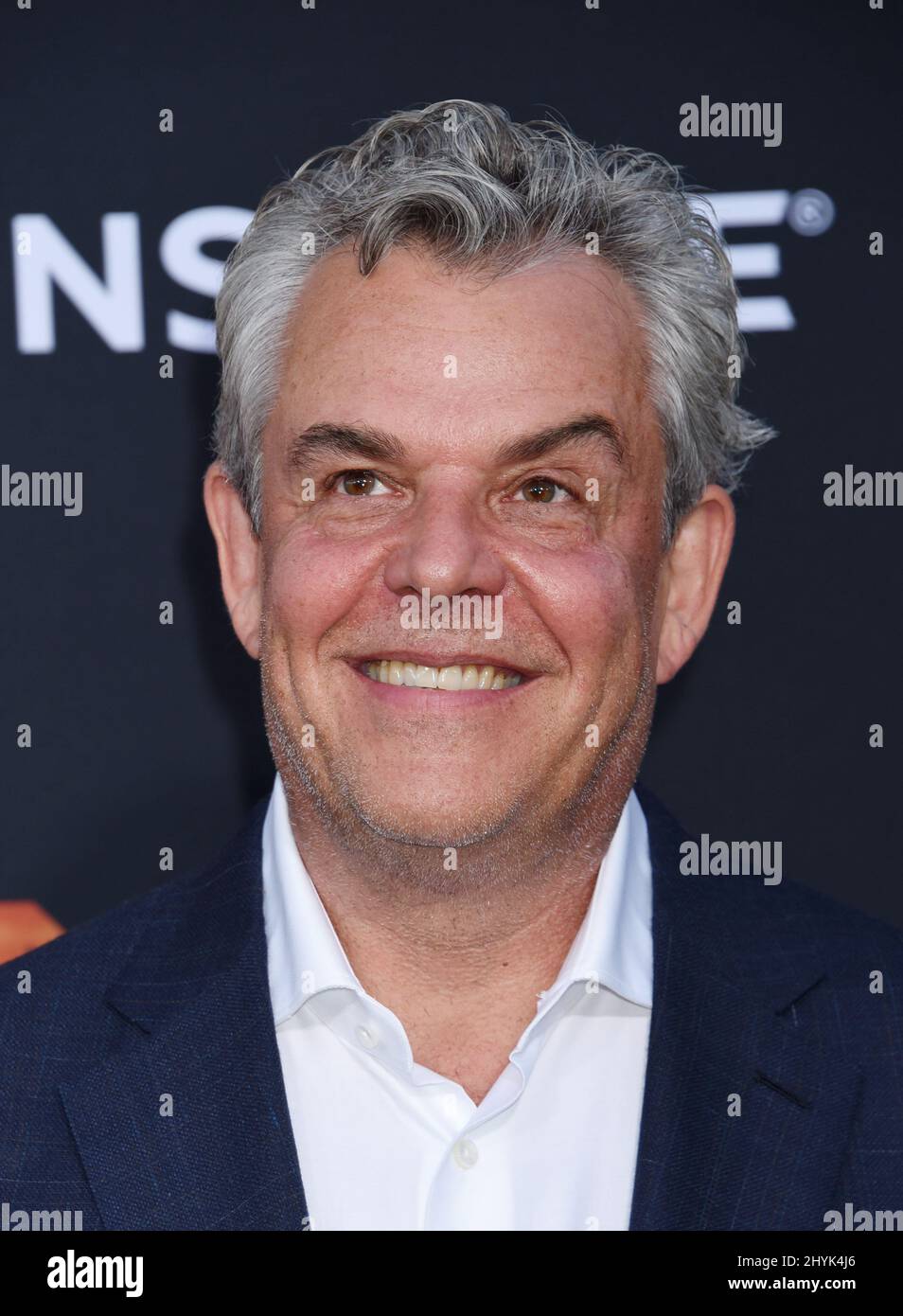 Danny Huston lors de la première à Los Angeles de « Angel has Fallen » au Regency Village Theatre Banque D'Images