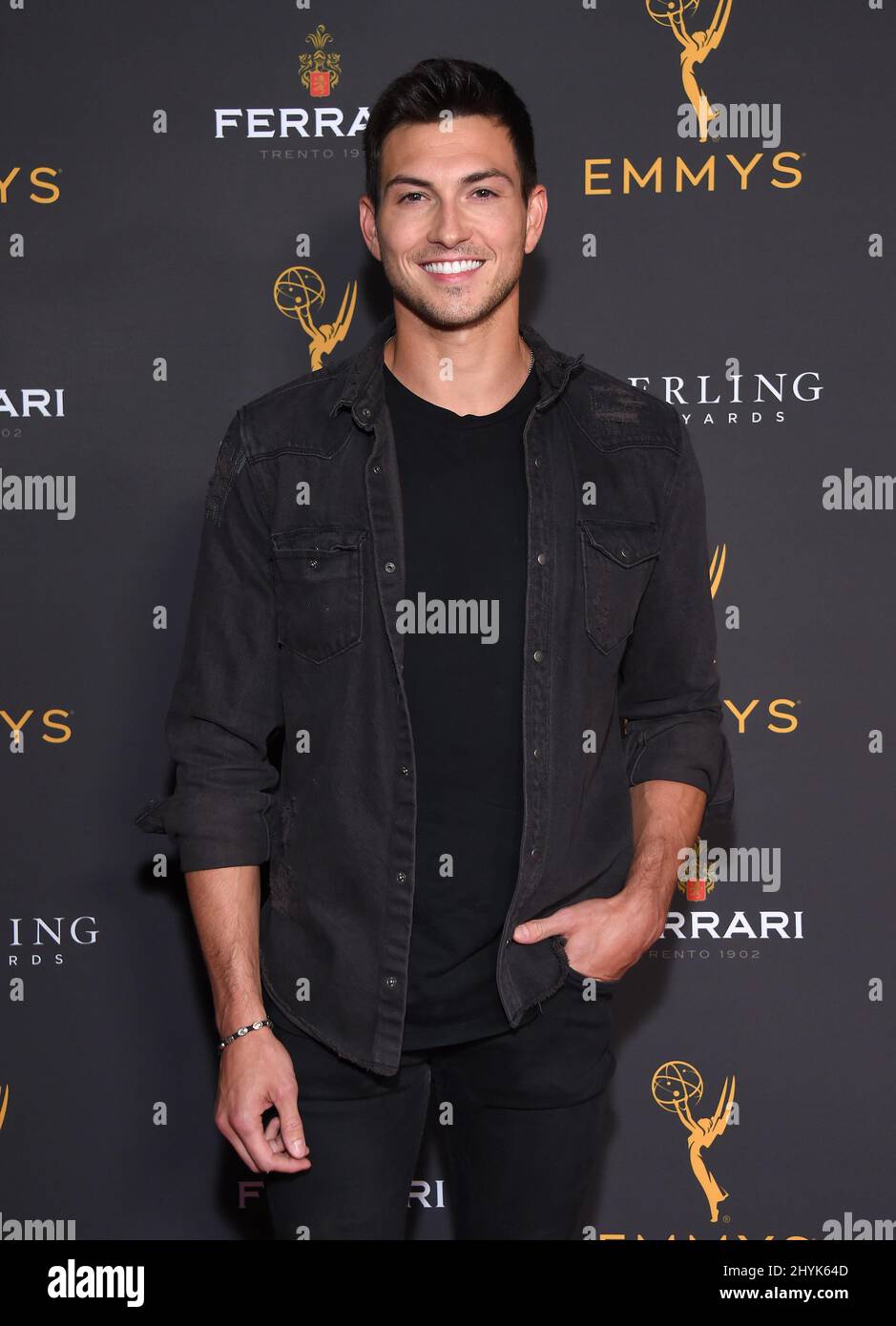 Robert Scott Wilson arrive à la réception de Daytime Programming Peer Group à la Television Academy le 28 août 2019 à North Hollywood, aux États-Unis. Banque D'Images