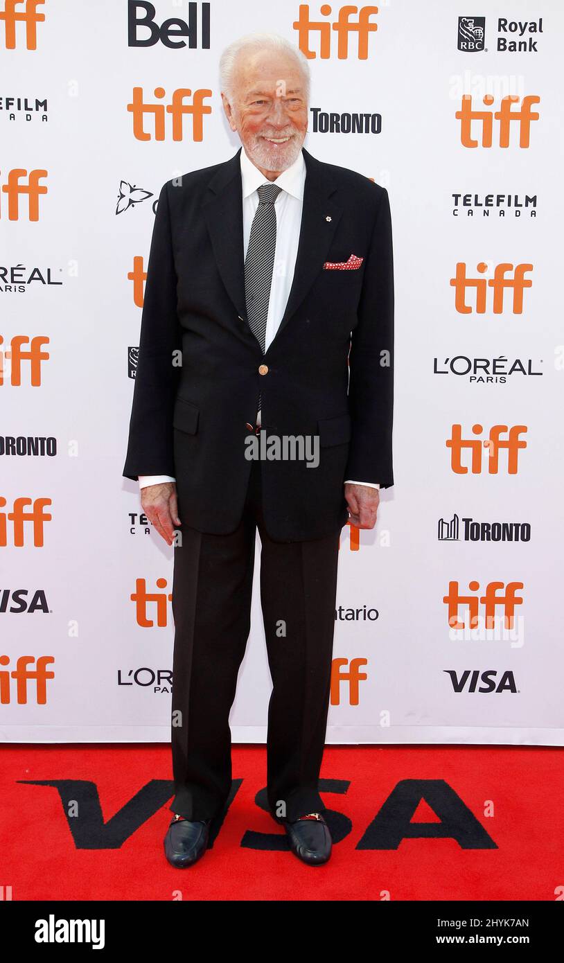 Christopher Plummer à la première de 'Knives Out' pendant le Festival international du film de Toronto 2019 Banque D'Images
