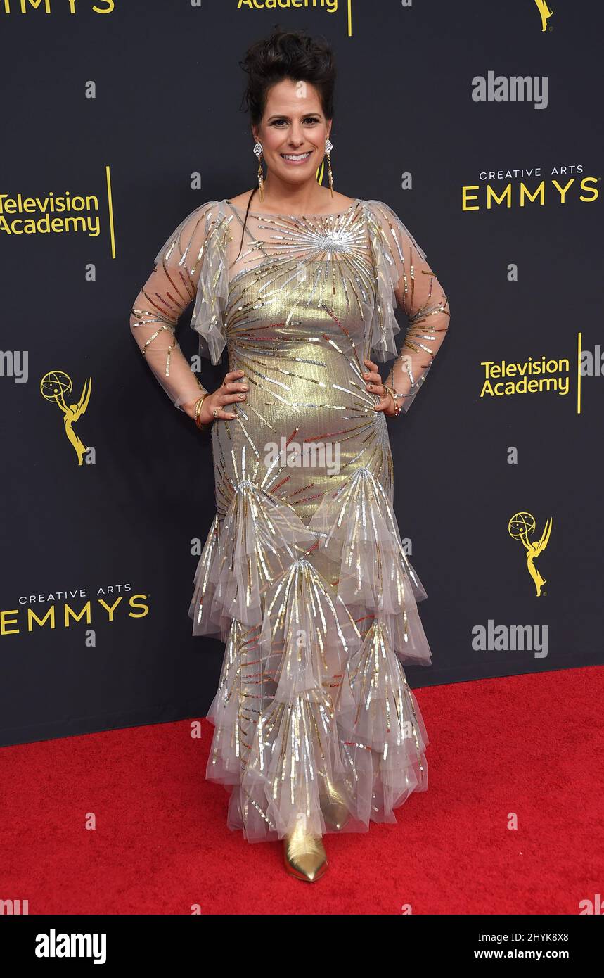 Beth Morgan à l'occasion des Creative Arts Emmy Awards 2019, qui ont eu lieu au Microsoft Theatre Banque D'Images
