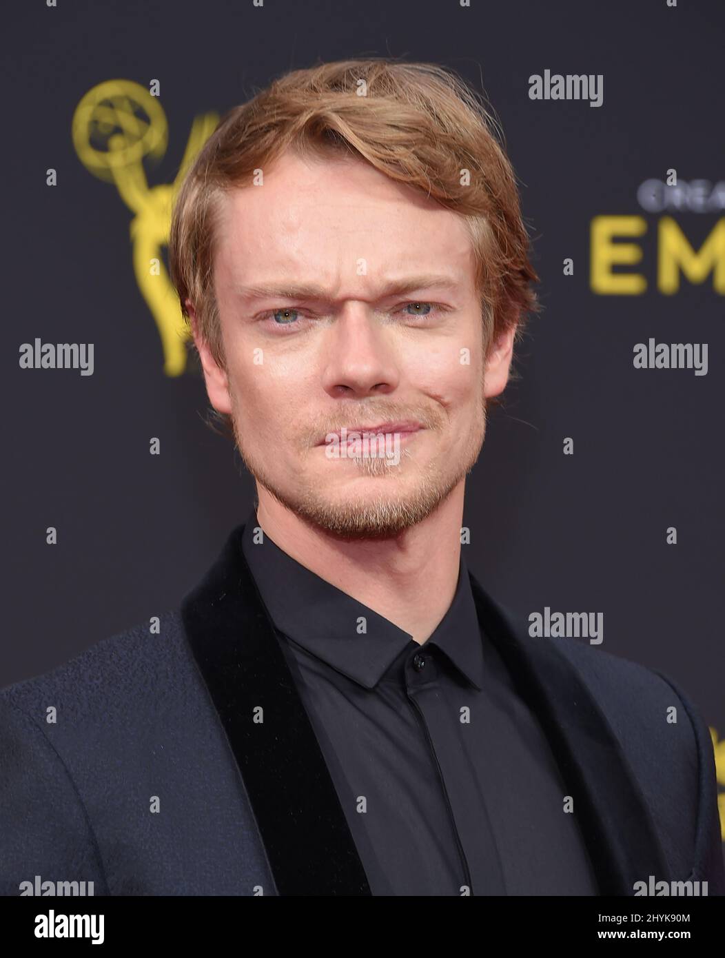 Alfie Allen à l'occasion des Creative Arts Emmy Awards 2019, qui se tiennent au Microsoft Theatre Banque D'Images