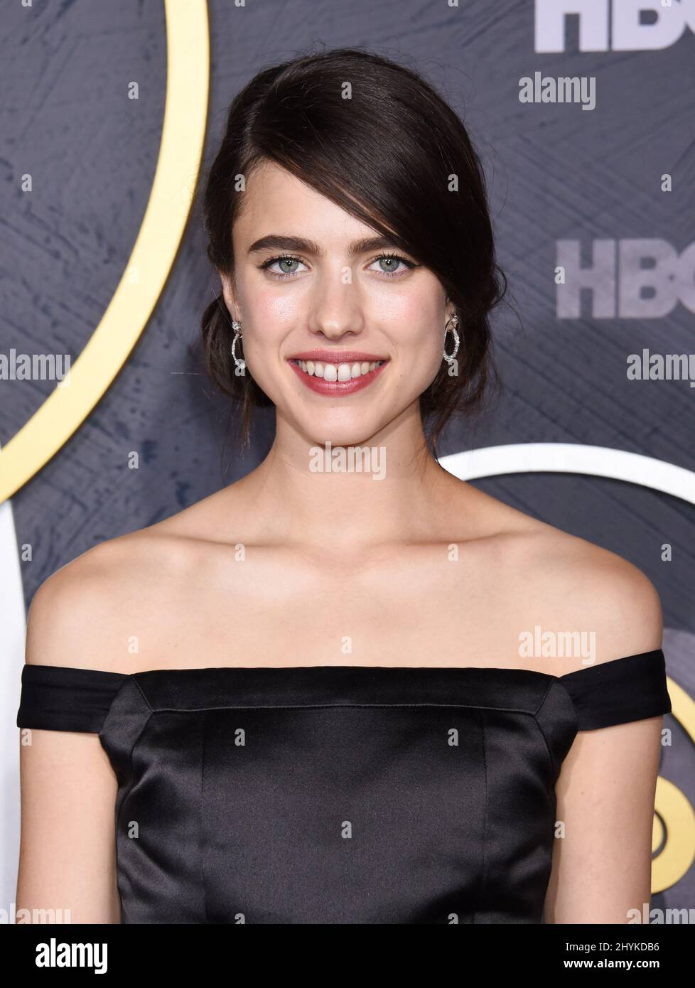 Sarah Margaret Qualley assistait à la fête de l'Emmy de 2019 organisée au Pacific Design Center de Los Angeles, en Californie Banque D'Images