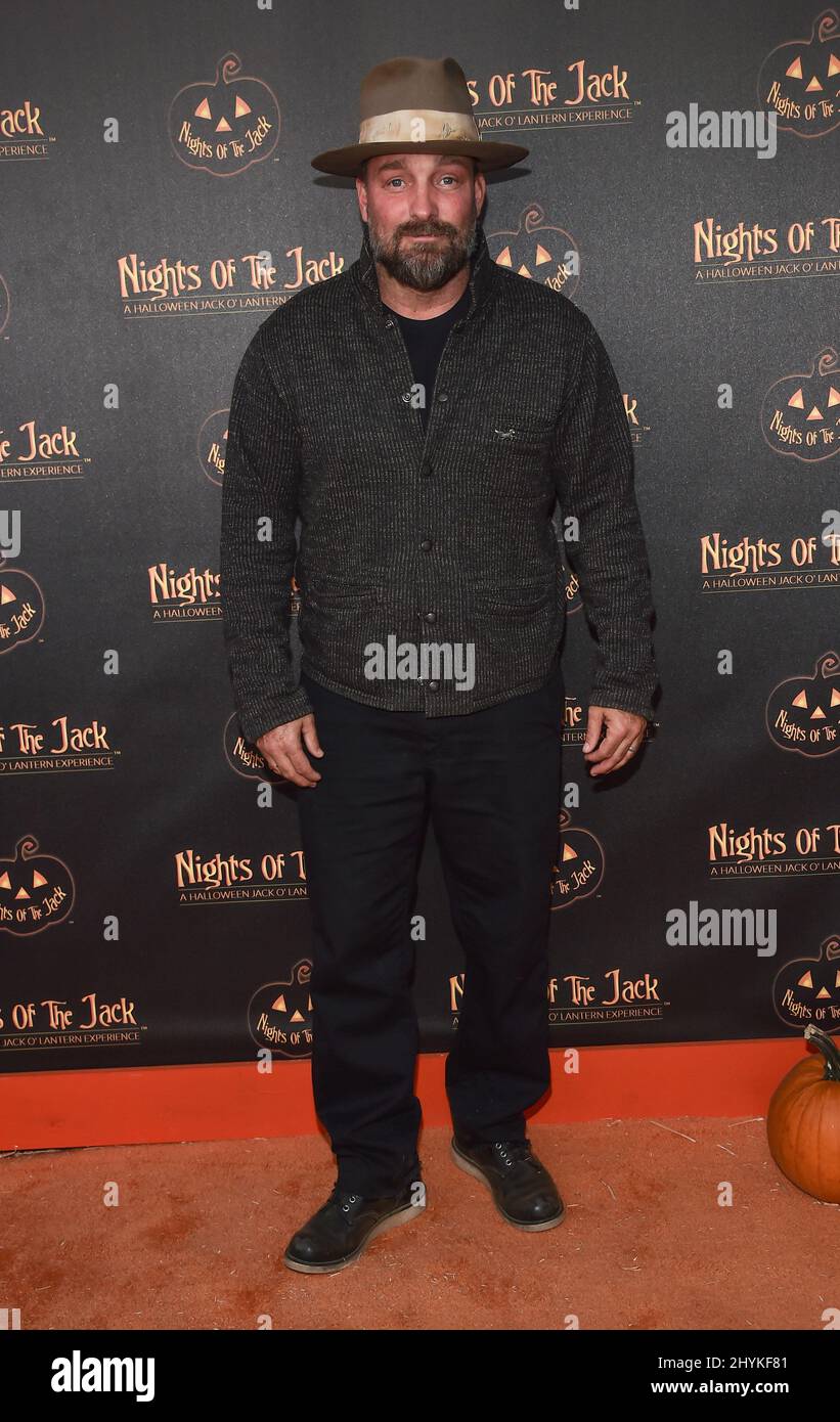 Brian Bowen Smith arrivant aux nuits du Jack VIP Preview au King Gillette Ranch le 02 octobre 2019 à Calabasas, États-Unis. Banque D'Images