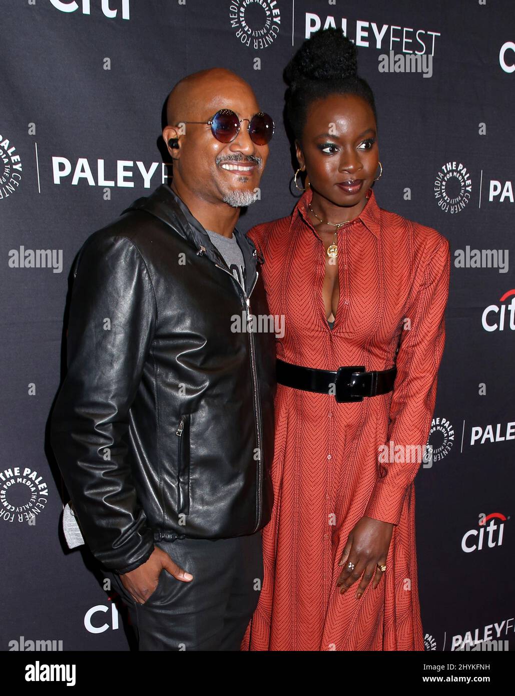 Seth Gilliam et Danai Gurira assistant à PaleyFest NY: The Walking Dead au Paley Center for Media le 5 octobre 2019 à New York City, NY Banque D'Images