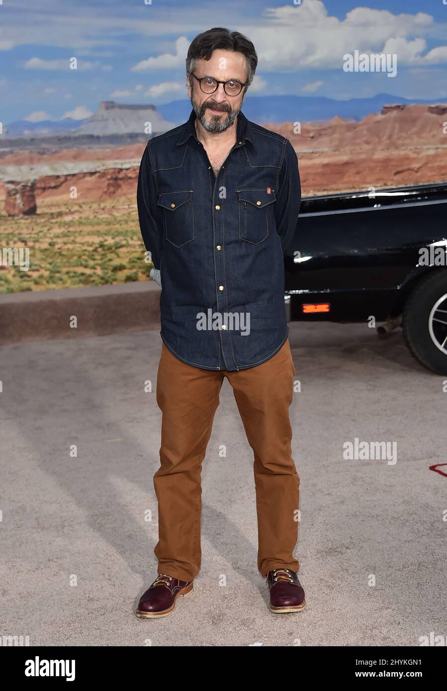 Marc Maron à la première de Netflix 'El Camino: A Breaking Bad Movie', qui s'est tenue au Regency Village le 7 octobre 2019 à Westwood, aux États-Unis. Banque D'Images