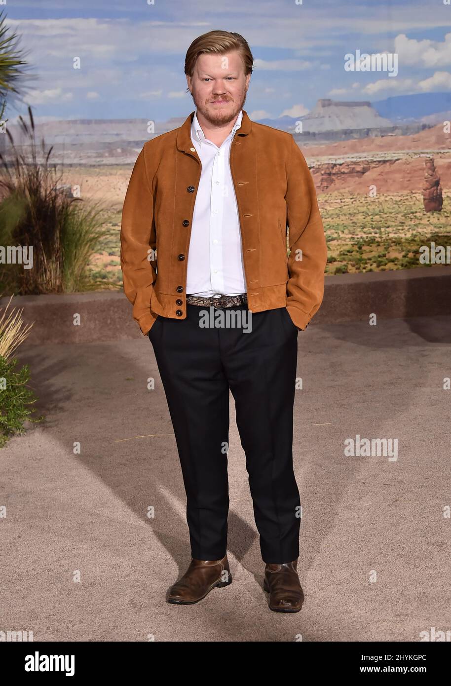 Jesse Plemons à la première de "El Camino: A Breaking Bad Movie" de Netflix, qui s'est tenue au Regency Village le 7 octobre 2019 à Westwood, aux États-Unis. Banque D'Images